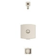 thumbnail image 4 of Pfister R89-8Pfm Pfirst Modern Tub And Shower Trim Package - Nickel, 4 of 7