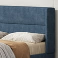 thumbnail image 3 of Hydraulic Gas Lift Up Storage Upholstered Platform Bed, 3 of 5