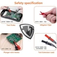 thumbnail image 4 of Kit de cables de prueba para electricistas KAIWEETS CAT III 1000 V y CAT IV 600 V, 4 of 7