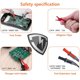 thumbnail image 4 of Kit de cables de prueba para electricistas KAIWEETS CAT III 1000 V y CAT IV 600 V, 4 of 7