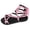 Pink, variant on Rokment Women's Roman Vintage Flat Dress Sandals Beach Casual Gold Metal Buckles Leather Open Toe Fisherman Gladiator Walking Summer Shoes Black Size 6.5