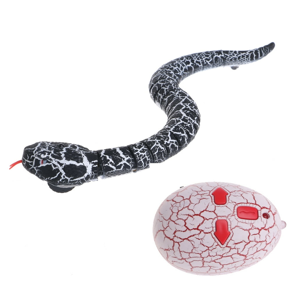 Novelty Remote Control Snake Rattlesnake Animal Trick Terrifying Mischief Toy