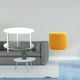 thumbnail image 2 of Mesa Auxiliar Acrílica, Otomana, Reposapiés, Taburete, Mesita De Noche Compacta, Fácil Montaje, Ideal Para Sala De Estar, Baño, Hogar, Banco Redondo, Silla, Sofá Pequeño Cilíndrico,, 2 of 8