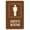Warning Sign 1, variant on Dam No Swimming Aluminum Sign - 8"x12" Metal Safety Warning Sign for Indoor Outdoor Use