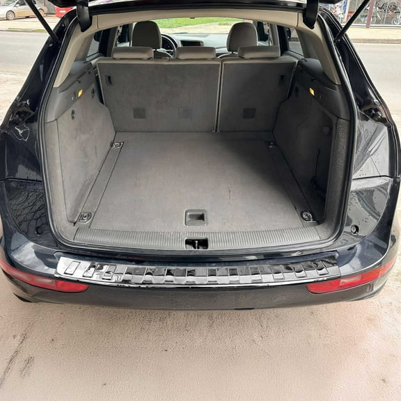 OMAC Rear Bumper Sill Cover Protector Guard for Audi Q5 SQ5 2009-2017 Stainless Steel