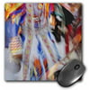 3dRose Native American Indian dance, Montana - US27 AJE0095 - Adam Jones, Mouse Pad, 8 by 8 inches