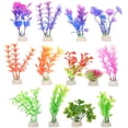 thumbnail image 1 of GAXIRE 1 juego de plantas acuáticas artificiales decorativas para pecera. Decoración para acuario., 1 of 4