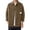 Khaki, variant on JTieacloth Heavy Duty Work Shirt For Long Sleeve Casual Loose Fit Shacket Open Front Jacket Top Comfortable Outdoor Daily Wear Mens Work Button Down Shirts Black