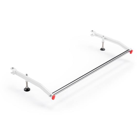 AA-Racks 62" Aluminum Bracket Stainless Steel Rear Cargo Roller Bar for Model AX302-PR Compatible Dodge RAM ProMaster Full-Size Gloss White
