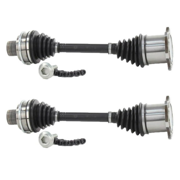 For Audi A4 Quattro 2017 Pair Front CV Axle Shafts - BuyAutoParts