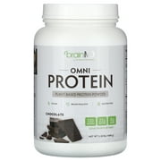 BrainMD Omni Protein, Plant-Based Protein Powder, Chocolate, 2.38 lbs (1,080 g)