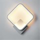 thumbnail image 1 of 12w led wall light white square design three modes ra≥85 bedroom living room, 1 of 4
