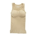 thumbnail image 6 of Women Shaper with Pads Shapewear Tank Top Tummy Control Slimming Compression Undershirt, 6 of 8