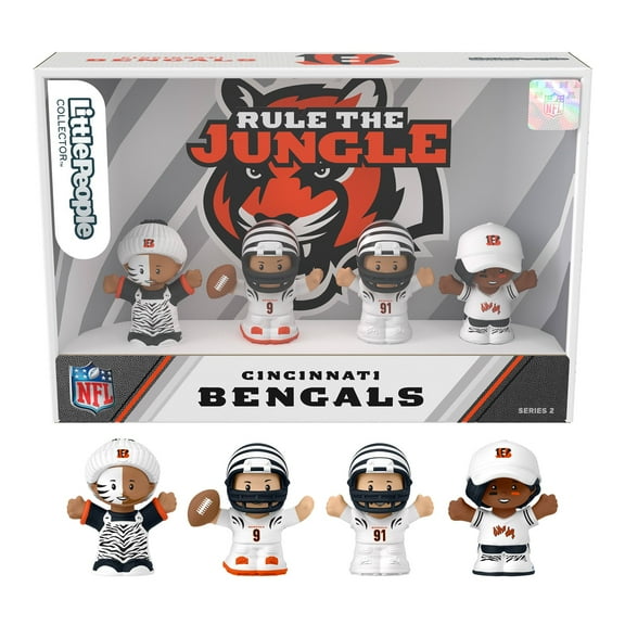 Cincinnati Bengals NFL Little People Collector Set | Alternate Jersey