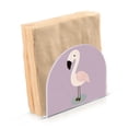 thumbnail image 2 of Cute Flamingo Napkin Holder for Table Clear Napkin Stand Paper Holder Acrylic Organizer Dispenser Napkins for Dinner Kitchen Restaurant Room, 2 of 8