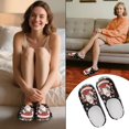 thumbnail image 5 of Chririnla Funny Santa Claus Cotton Gifts Slippers Soft Plush Fuzzy Comfy Non Slip Indoor Outdoor House Shoes Warm Cozy Memory Foam Sole Lightweight, 5 of 7