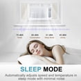 thumbnail image 5 of Mohavair 6000 BTU Air Conditioner Smart App Window Air Conditioner Remote Control Included Wifi Capable Easy Install Kit for Room up to 250 Sq Ft Sleep Mode, 5 of 8