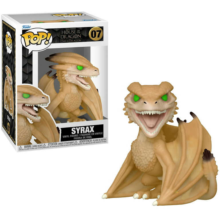 Funko Pop! TV: House Of The Dragon Collectors Set - 4 Figure Set Includes:  Syrax, Rhaenyra Targaryen, Viserys Targaryen, Otto Hightower
