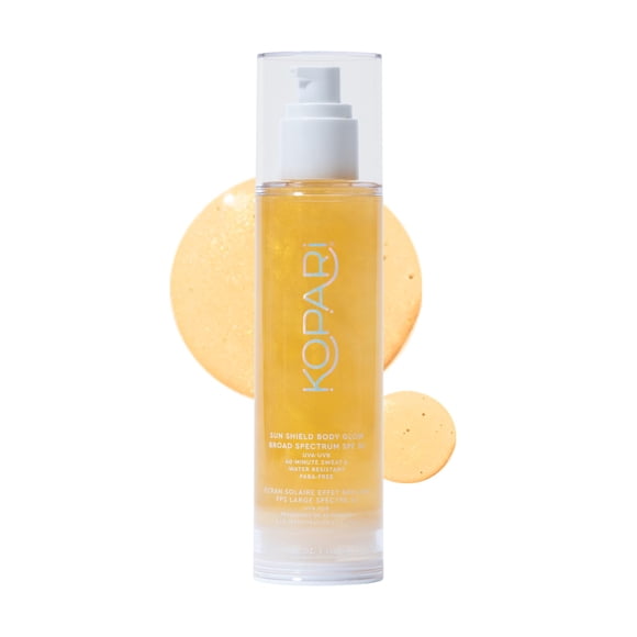 Protector solar Kopari Sun Shield Body Glow SPF 50 150 ml
