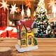 thumbnail image 1 of Decoración navideña brillante para el hogar, adorno Led de resina para Navidad, decoración de escritorio para estantería de pasillo de año Nuevo , Estilo O, 1 of 10