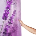 thumbnail image 5 of Watercolor Lavender Shower Curta inch 72x72 inch For Bathroom, Waterproof Fabric Quick Dry Soft Decoration Set, 5 of 5