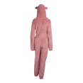 thumbnail image 3 of Combinaison en Peluche pour Femmes Pyjama d'Hiver à Fermeture Éclair Col Haut Chaud, 3 of 4