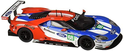 Scalextric Ford GT-R Slot Car – Robertson Racing American Le Mans Series | 1:32 Scale With Working Lights & Magnatraction