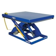 Vestil Manufacturing EHLT-2448-3-43-PSS 24 x 48 in. Electric Hydraulic Partially Stainless Steel Scissor Lift Table, 3000 lbs