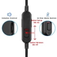 thumbnail image 3 of Replacement Headphone Cable Headphone Cable 3.5mm Plug Replacement Headset Cord With In Line Mute Volume Control For   Mix For G633 G933, 3 of 8