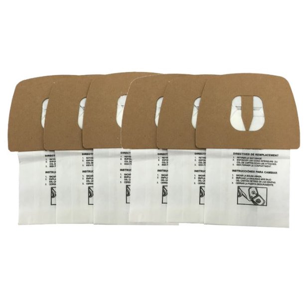 6 Dirt Devil Type F Vacuum Bags