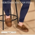 thumbnail image 2 of Minnetonka Men's Pile Lined Hardsole, Grey, Size 8w, 2 of 6