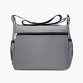 thumbnail image 6 of Large Capacity Oxford Shoulder Bag for Men, Casual Multi-layer Pocket Fashion Crossbody Messenger Bag, Waterproof & Wear-Resistant Business Travel Bag, 6 of 8