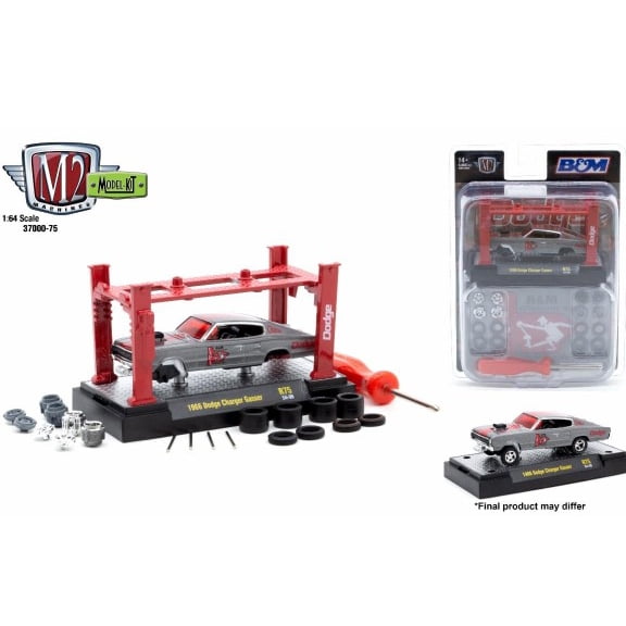 M2 Machines 1:64 Model Kit Release 75 1966 Dodge Charger Gasser