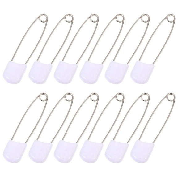 50pcs Safety Pin Newborn Diaper Pin Clothes Pin Newborn Baby Diaper Safety Pin