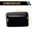 thumbnail image 3 of Reemplazo de Cubierta de Espejo Retrovisor Izquierda y Derecha Unique Bargains para Ford Excursion F150 F250 F350 Truck 1 Juego Negro Brillante, 3 of 6