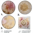 thumbnail image 3 of Designart "Mandala in Rose Gold III" Boho Mandala Metal Wall Art Prints, 3 of 5