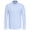 Light Blue Stripes, variant on Men's Oxford Long Sleeve Button Down Shirt 60% Cotton Work Casual Shirt with Pocket Spring Fall Menswear Clothing