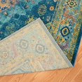 thumbnail image 3 of United Weavers 1830 30362 58 5 ft. 3 in. x 7 ft. 2 in. Rhapsody Bromley Area Rug, Cerulean, 3 of 5