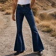 thumbnail image 2 of RUTAYY Men's Casual Pants Leopard Print Button Closure Front Multi Side Pockets Flared Full Length Daily Trousers Dark Blue, 2 of 5