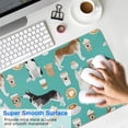 thumbnail image 4 of Long Mouse Pads for Desk,Husky and Coffee Desk Mats on Top Of Desks, Desk Mouse Pad Extra Large with 3mm Non-Slip Base and Stitched Edge for Gaming,Office,Work,Home 31.5"x15.7", 4 of 6