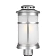 thumbnail image 2 of Feiss  1 - Light Post Lantern, Painted Brushed Steel, 2 of 2