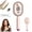 Pink, variant on New Electric Spray Air Cushions Massage Comb, 2-In-1 Misting Hair Brush With Water Spray Reduce Frizz, Nourishes Hairs