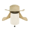 thumbnail image 2 of Sun Cap Fishing Hats, Sun Hat with Face & Neck Flap Cover for Men And Women, Wide Brim Outdoor Hat for Hiking, Fishing, Beach, Gardening, 2 of 2