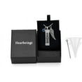 thumbnail image 4 of Hearbeingt Cremation Urns Timeless Hourglass Memorial Pendant Jewelry with Stainless Steel Interior, 4 of 4