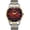 Red dial, variant on Business Men's Watch Automatic-Self-Wind Ultra-Thin Dial Date with Waterproof Two-Tone Watch