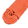 thumbnail image 4 of Uxcell Polypropylene Rope Braid Cord 25M/82ft 1/4" Orange for Indoor Outdoor Camping Clothes Line, 4 of 5