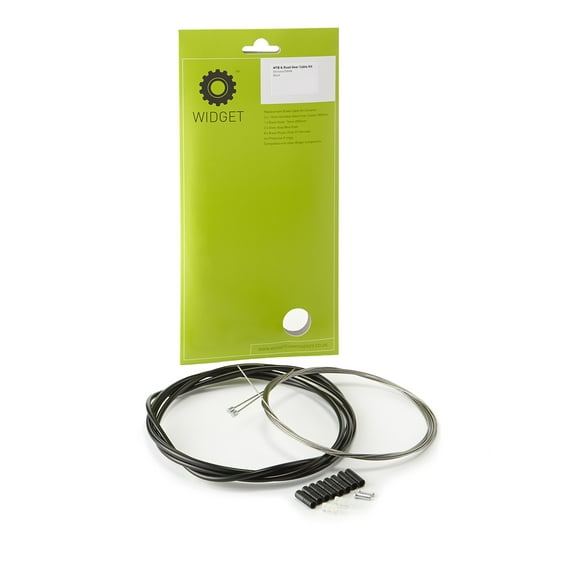 Widget Components, MTB Road Gear Cable Kit, Shimano/SRAM, black, Set