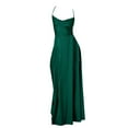 thumbnail image 1 of adviicd Robe Femme Robe à Volants Superposés Été Décontractée Imprimé Floral Sans Manches Mini Courte Verte,TTTG, 1 of 5