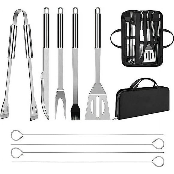 BBQ Utensil Set Stainless Steel Professional Barbecue Accessories Grill Tool with Bag Easy to Carry