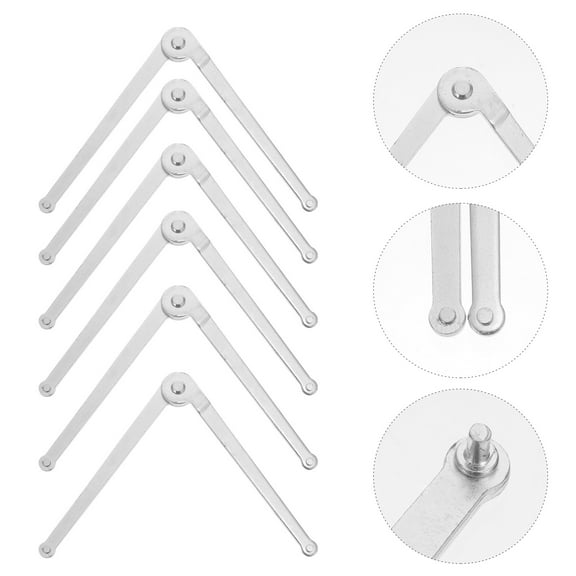 OUNONA  6 Pcs Crescent Disassembly Wrench for DIY Projects